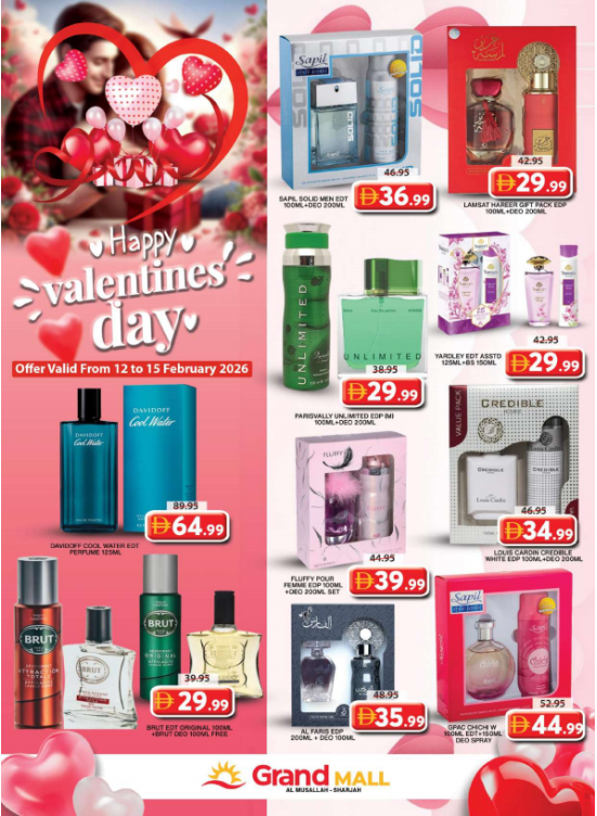 Happy Valentin's Day - Grand Mall Sharjah