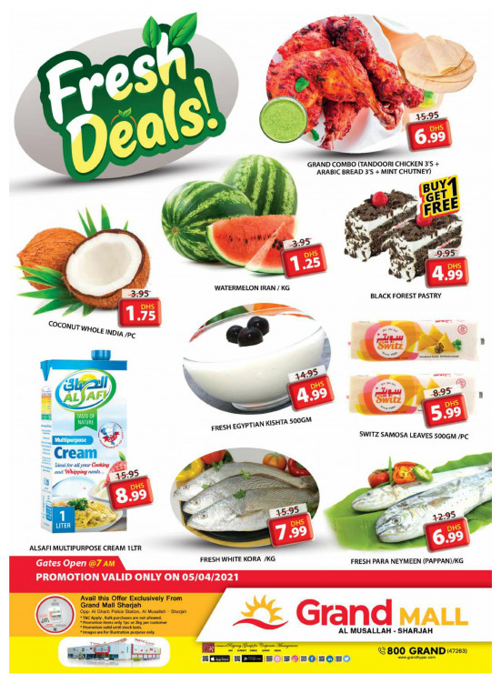 Fresh Deals - Grand Mall Sharjah