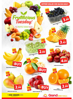 Fruitilicious Tuesday - Grand Mini Mall