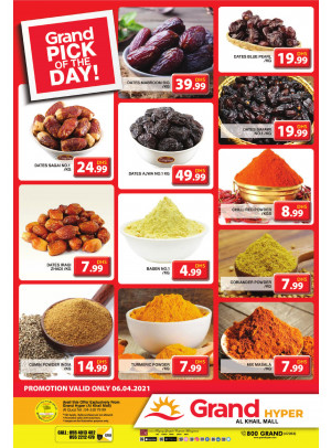 Pick of The Day - Grand Hyper Al Khail Mall