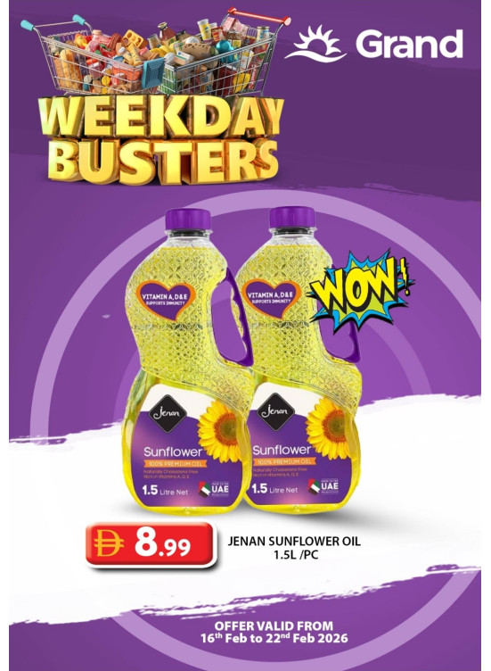 Weekday Busters
