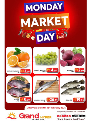 Monday Market Day - Grand Hyper Al Khail Mall