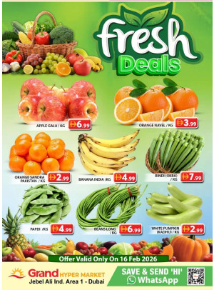 Fresh Deals - Grand Hypermarket Jebel Ali