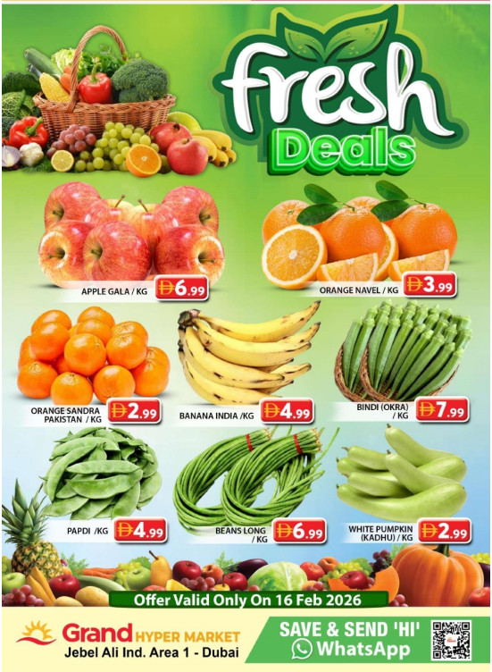 Fresh Deals - Grand Hypermarket Jebel Ali