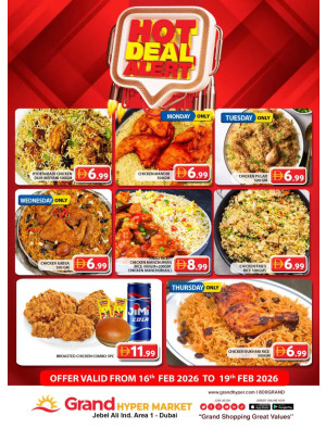 Hot Deals - Grand Hypermarket Jebel Ali