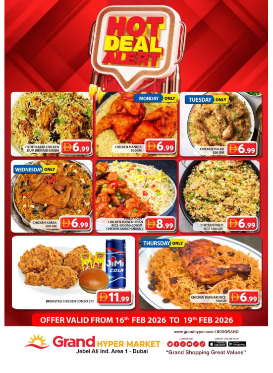 Hot Deals - Grand Hypermarket Jebel Ali