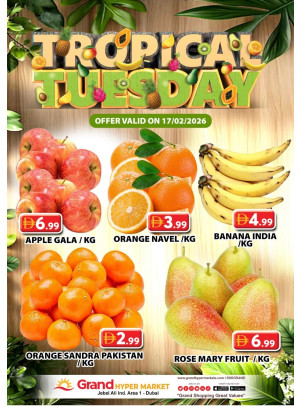 Fruitilicious Tuesday - Grand Hypermarket Jebel Ali
