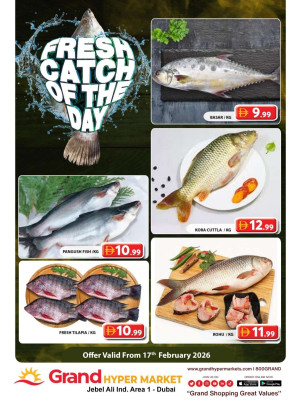 Catch of The Day - Grand Hypermarket Jebel Ali