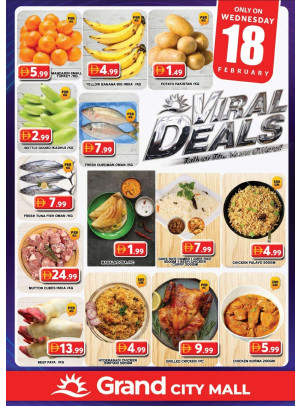 Wednesday Deals - Grand City Mall