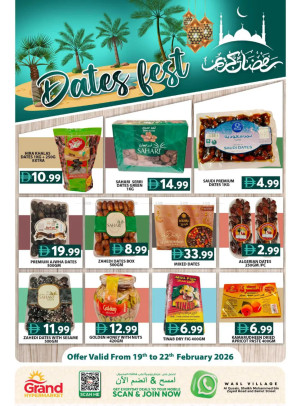 Dates Fest - Wasl Village, Dubai