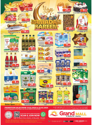 Weekend Deals - Grand Mall Sharjah
