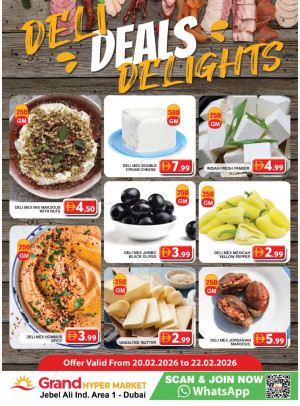 Delicious Feast - Grand Hypermarket Jebel Ali