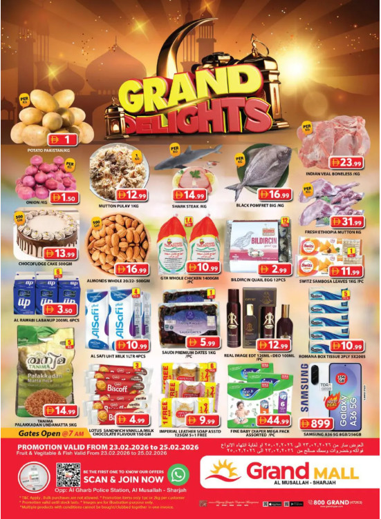Midweek Deals Grand - Grand Mall Sharjah