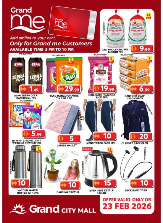Grand Me Deals - Grand City Mall