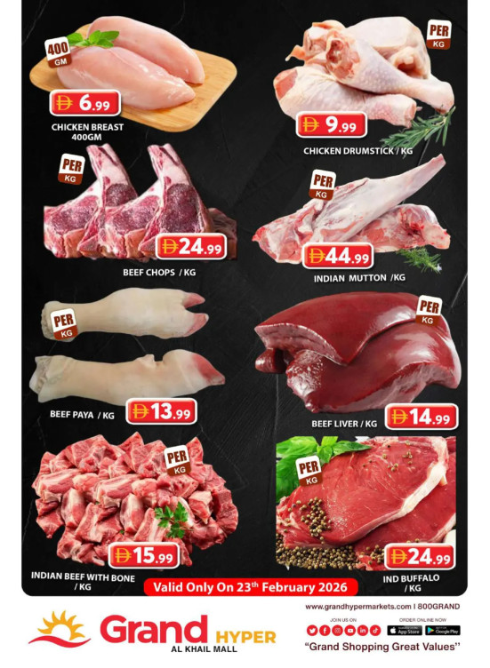 Meat Monday - Grand Hyper Al Khail Mall