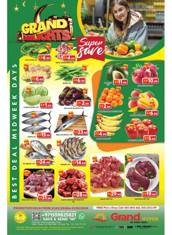 Midweek Deals - Grand Hyper Al Khail Mall