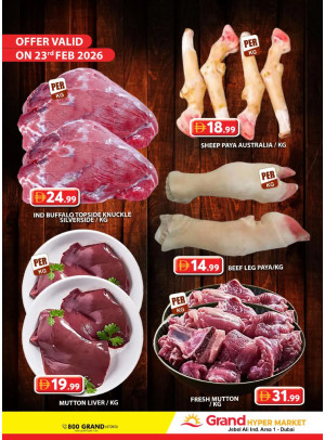 Meat Deals - Grand Hypermarket Jebel Ali
