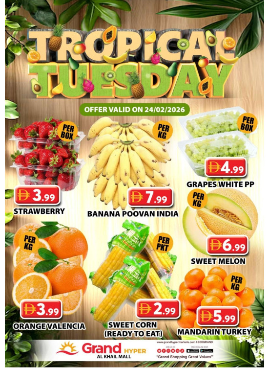 Fruitilicious Tuesday - Grand Hyper Al Khail Mall