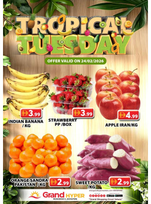 Fruitilicious Tuesday - Grand Hyper Muhaisnah