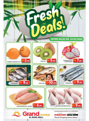 Fresh Deals - Grand Hyper Al khail Mall