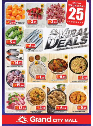 Wednesday Deals - Grand City Mall