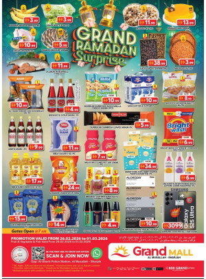 Weekend Deals - Grand Mall Sharjah