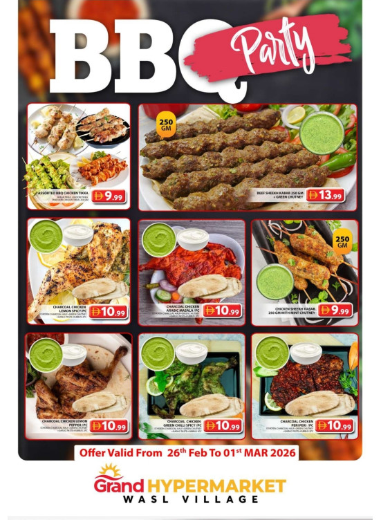 BBQ Party - Wasl Village, Dubai