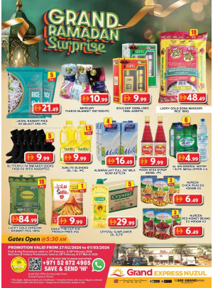 Weekend Deals - Grand Express Nuzul