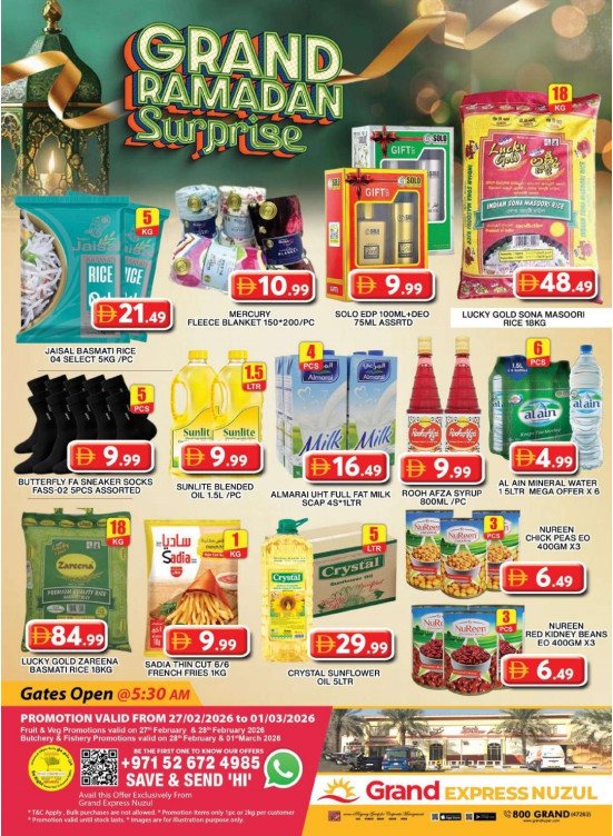 Weekend Deals - Grand Express Nuzul
