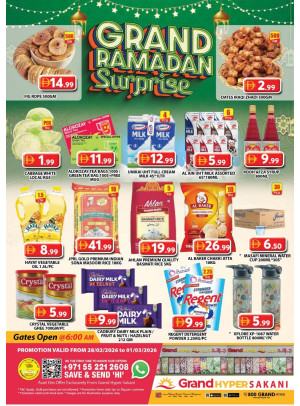 Weekend Deals - Grand Hyper Sakani