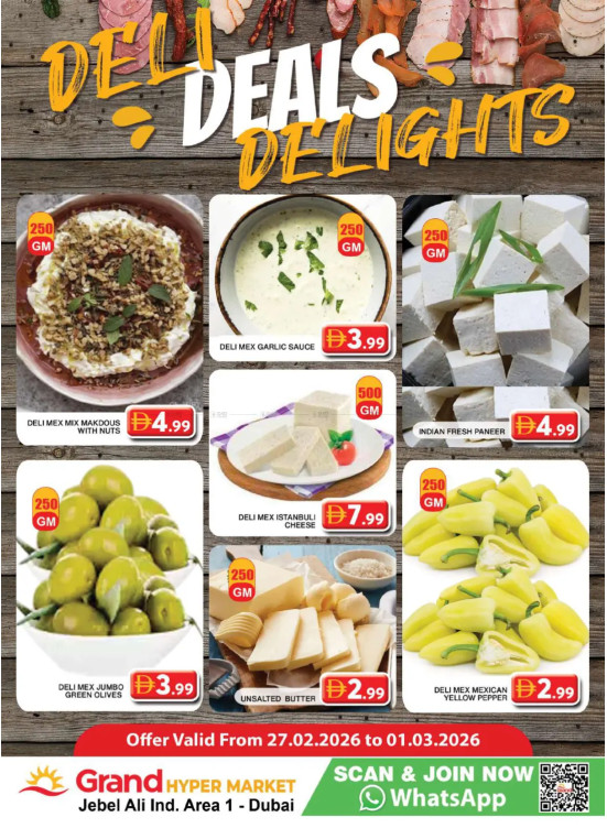 Delicious Feast - Grand Hypermarket Jebel Ali