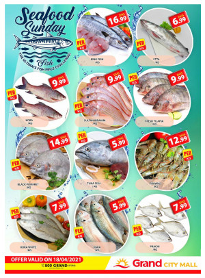 Seafood Sunday - Grand City Mall