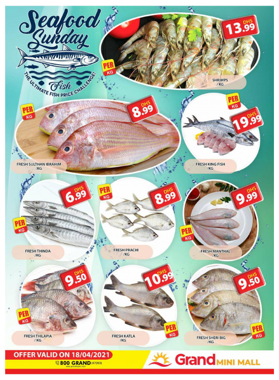Seafood Sunday - Grand Mini Mall