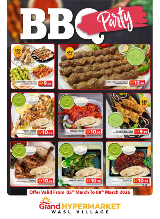 BBQ Party - Wasl Village, Dubai