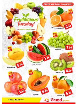 Fruitilicious Tuesday - Grand Hyper Al Khail Mall