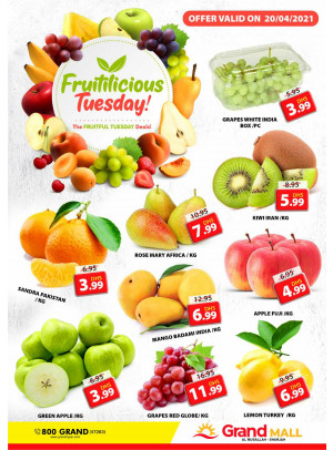 Fruitilicious Tuesday - Grand Mall Sharjah