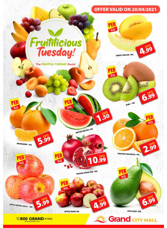 Fruitilicious Tuesday - Grand City Mall
