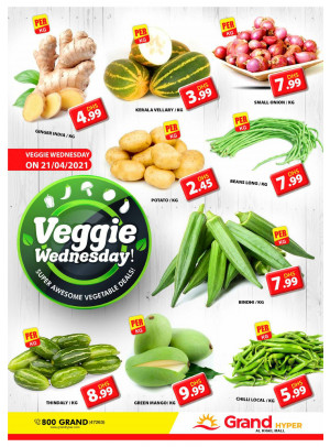 Veggie Wednesday - Grand Hyper Al khail Mall