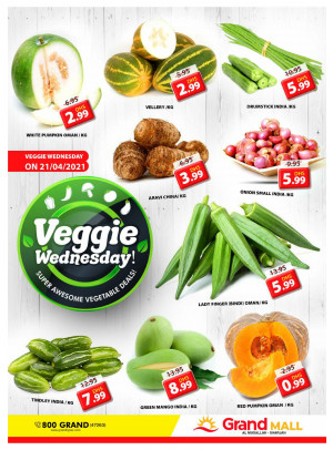 Veggie Wednesday - Grand Mall Sharjah