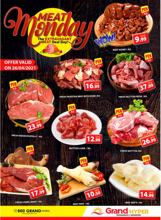Meat Monday - Grand Hyper Muhaisnah