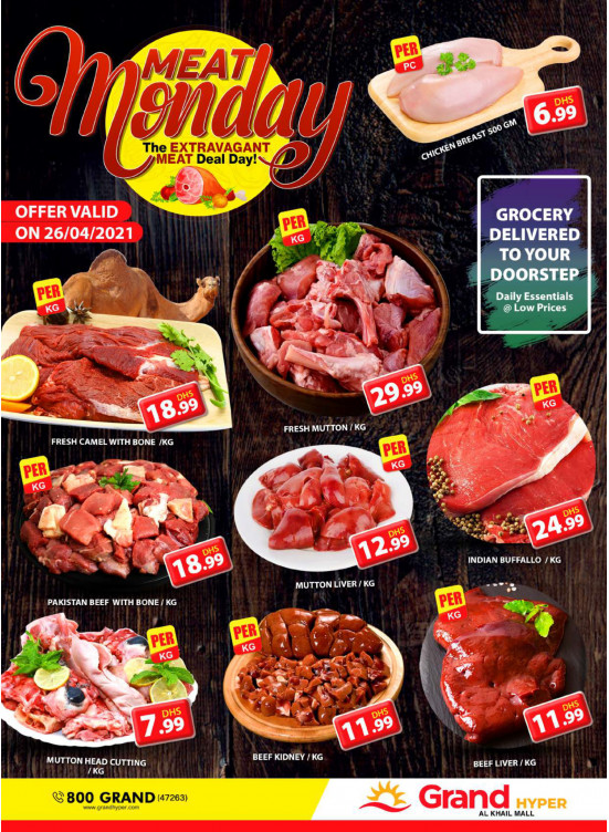Meat Monday - Grand Hyper Al Khail Mall