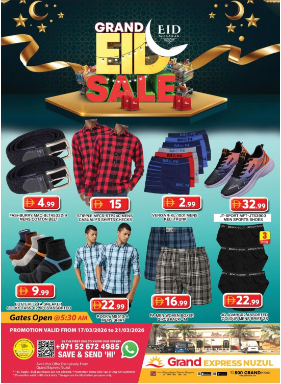 Weekend Deals - Grand Express Nuzul