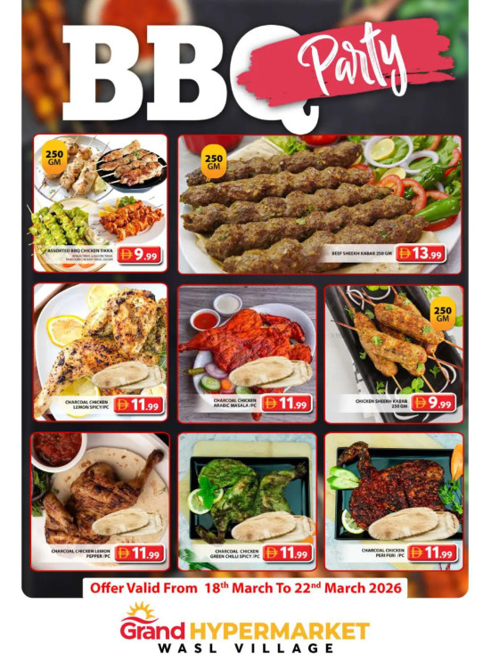 BBQ Party - Wasl Village, Dubai