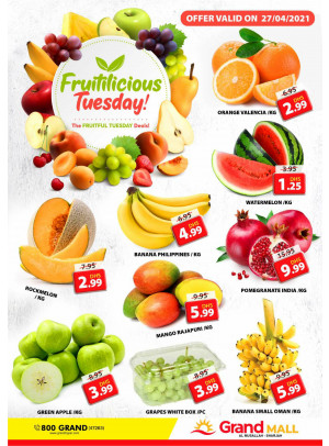 Fruitilicious Tuesday - Grand Mall Sharjah