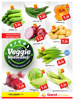 Veggie Wednesday - Grand City Mall
