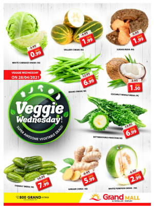 Veggie Wednesday - Grand Mall Sharjah