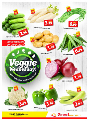 Veggie Wednesday - Grand Mini Mall