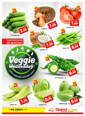 Veggie Wednesday - Grand Hyper Muhaisnah