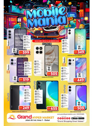 Mobile Mania - Grand Hypermarket Jebel Ali