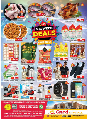 Midweek Deals - Grand City Mall